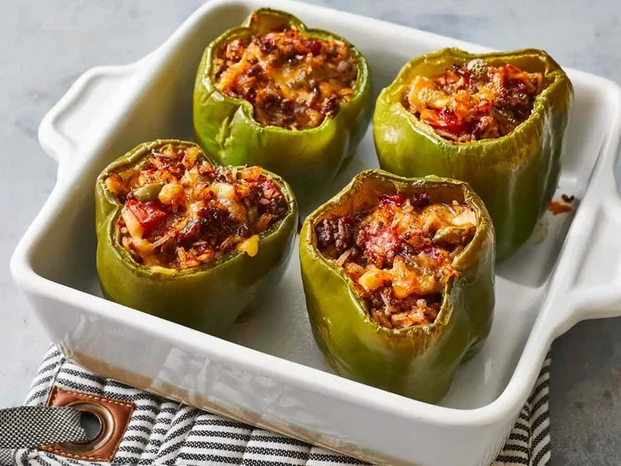 How To Cook Stuffed Peppers In Oven For Dinner Tonight